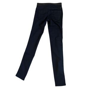 Diesel Debbie Retro Style Trouser Leggings Denim Elastic Waist 25 Navy Blue